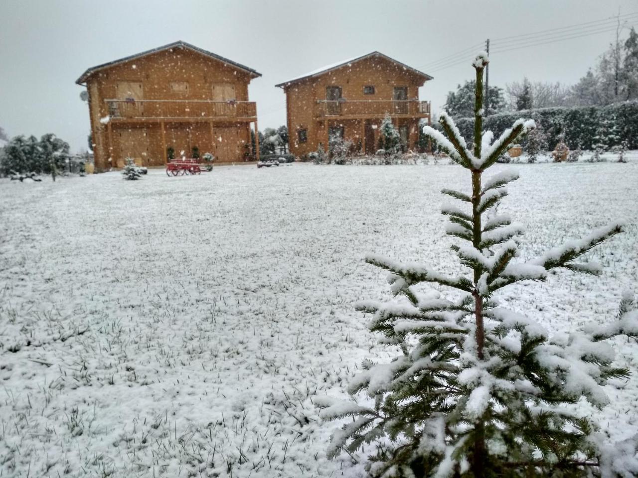 Kastor Chalets Ambelókipi Kültér fotó